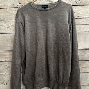 Peter Millar Collection Men’s Cashmere Sweater - Gray - Large